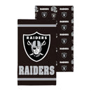 LAS VEGAS RAIDERS Quick Dry 1pc Kitchen Towel and 1pc Dish Cloth Kitchen Gift Set