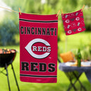 Cincinnati Reds Quick Dry 1pc Kitchen Towel and 1pc Dish Cloth Kitchen Gift Set