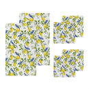 Seaside Retreat Songbird Citrus Kitchen Gift Set Quick Dry, 1pc Towel and 2pc Dish Cloth