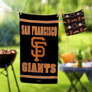 San Francisco Giants Quick Dry 1pc Kitchen Towel and 1pc Dish Cloth Kitchen Gift Set