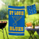 St Louis Blues Quick Dry 1pc Kitchen Towel and 1pc Dish Cloth Kitchen Gift Set