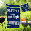 Seattle Seahawks Quick Dry 1pc Kitchen Towel and 1pc Dish Cloth Kitchen Gift Set