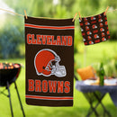 Cleveland Browns Quick Dry 1pc Kitchen Towel and 1pc Dish Cloth Kitchen Gift Set