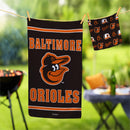 Baltimore Orioles Quick Dry 1pc Kitchen Towel and 1pc Dish Cloth Kitchen Gift Set