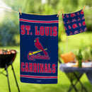 St Louis Cardinals Quick Dry 1pc Kitchen Towel and 1pc Dish Cloth Kitchen Gift Set