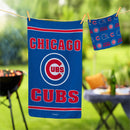 Chicago Cubs Quick Dry 1pc Kitchen Towel and 1pc Dish Cloth Kitchen Gift Set