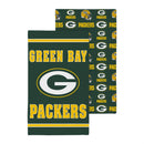 Green Bay Packers Quick Dry 1pc Kitchen Towel and 1pc Dish Cloth Kitchen Gift Set