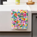 Cottage Garden Botanical Colors Kitchen Towel Quick Dry, 30"x18"