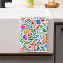Cottage Garden Botanical Colors Kitchen Towel Quick Dry, 30"x18"