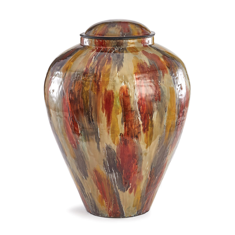 NAPA Home & Garden, CARNELIAN LIDDED URN LARGE,LG201