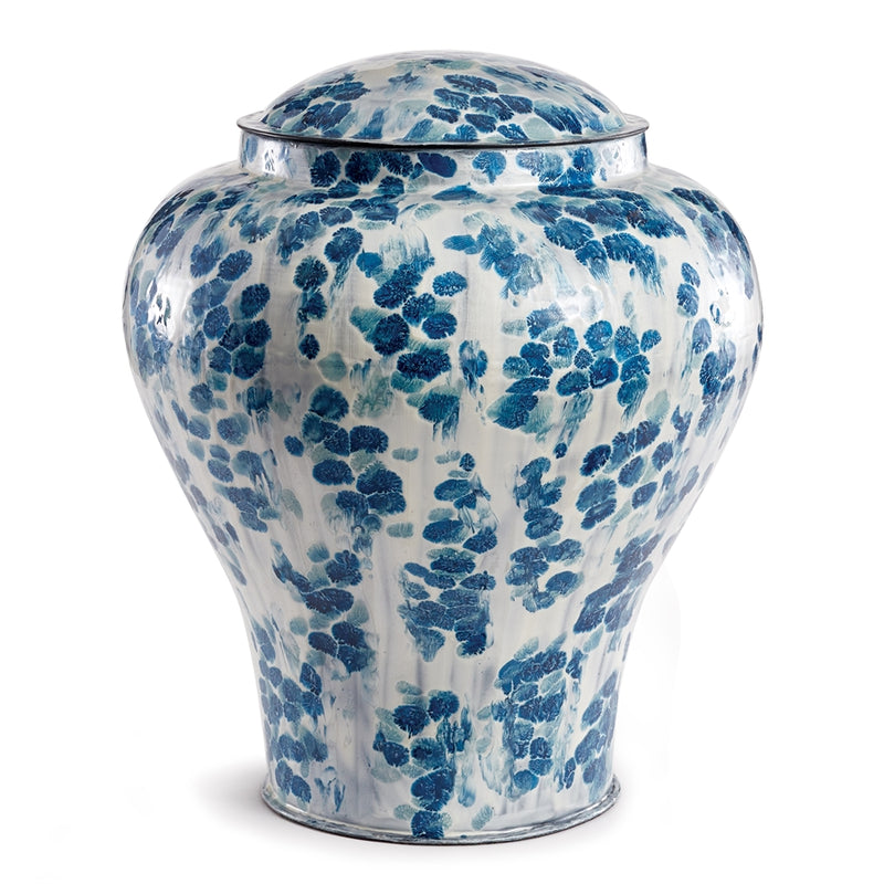 Napa Home Garden, FLORET LIDDED URN TALL,lg208