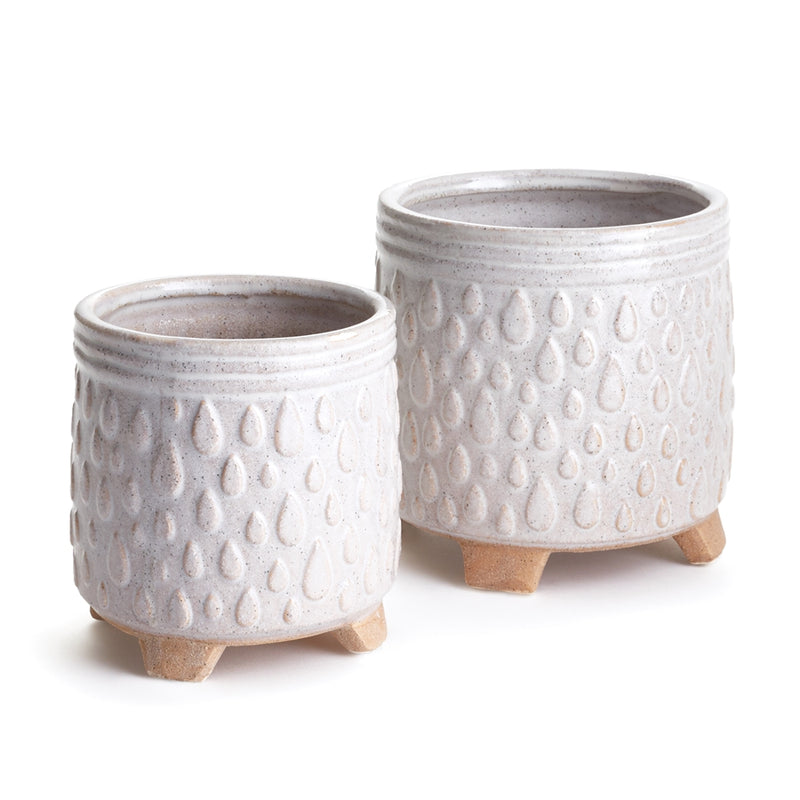 Napa Home Garden, PORTER POTS ,SET OF 2 WH,lk204wh