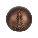Winter Grove LED Table Decor Glass Ball with Tree, 4.5"