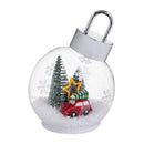 Heartfelt Cheer LED Table Decor Plastic Ornament with LED Star, Asst of 2, 6.5"H