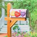 Candy Hearts Mailbox Cover