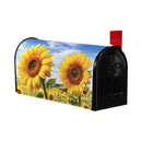 Golden Sunflower Field Mailbox Cover