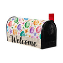 Colorful Egg Welcome Mailbox Cover