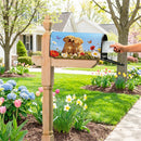 Pet Central Welcome Friends Puppies Mailbox Cover