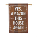 This House Again Humor Moire Flag House