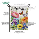 Flower Field Bloom Moire Flag Garden