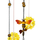 Cottage Garden Solar Mobile, Bee and Flower