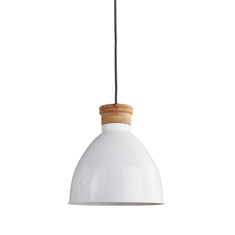 Napa Home Garden, BRODY PENDANT GLOSSY WHITE,ms202wh