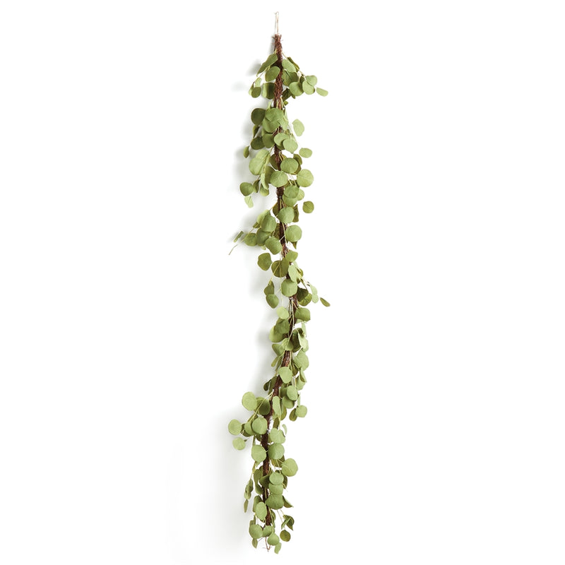 Napa Home Garden, SILVER DOLLAR EUCALYPTUS GARLAND 64",n2gp02