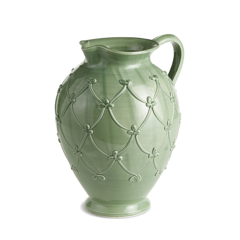 NAPA Home & Garden, DIAMANTE DECORATIVE PITCHER,N2MG03GR