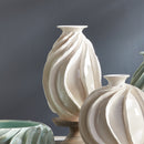 NAPA Home & Garden, ONDULATA VASE 17.25",N2MG16WH