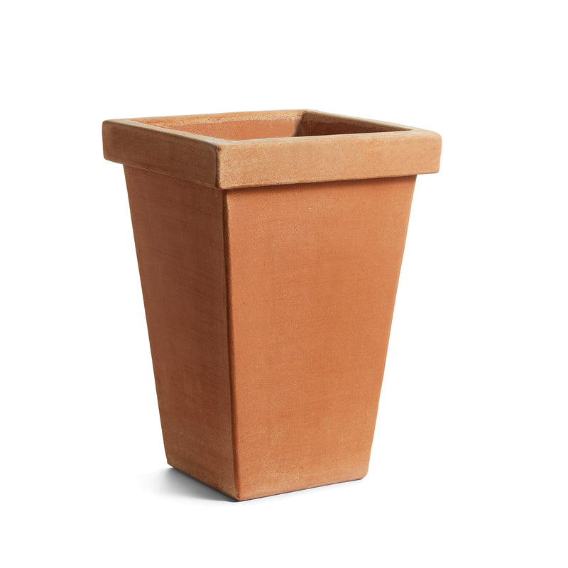 NAPA Home & Garden, IMPRUNETA TAPERED SQUARE PLANTER 15.5",N2MM06