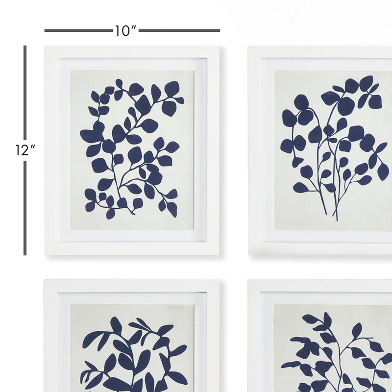 NAPA Home & Garden, LEAFY VINE PRINTS, SET OF 4,N2NH07