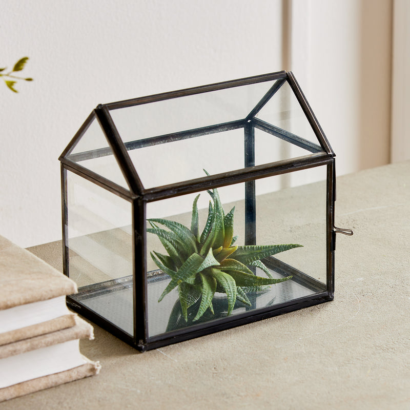 NAPA Home & Garden, COTTAGE TERRARIUM SMALL,N2PS02BK