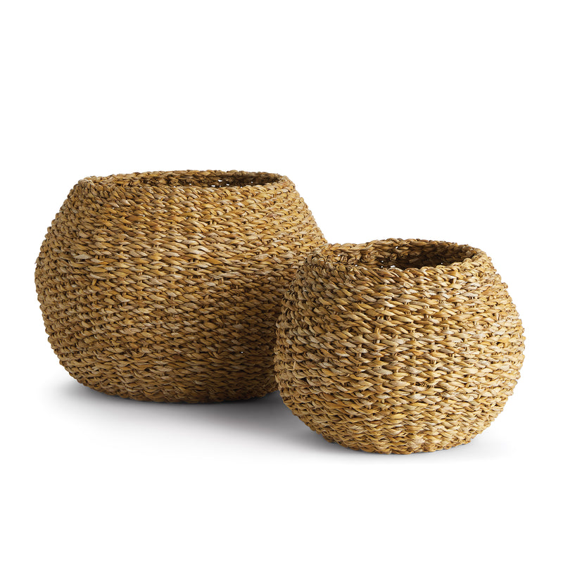 NAPA Home & Garden, SEAGRASS PLANT BASKETS, SET OF 2,N2SG01