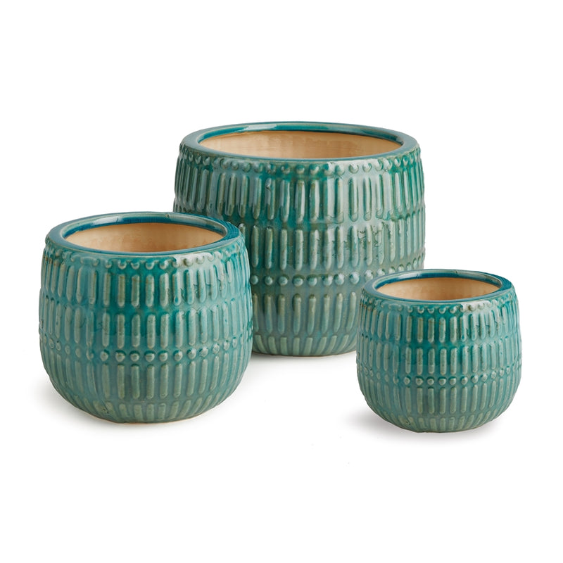 Napa Home Garden, NORA POTS ,SET OF 3,n2sr01