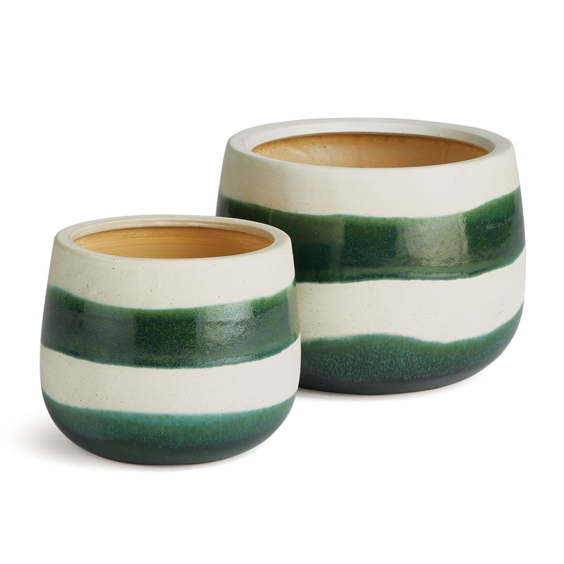 NAPA Home & Garden, LIA HAND-PAINTED POTS, SET OF 2,N2SR02