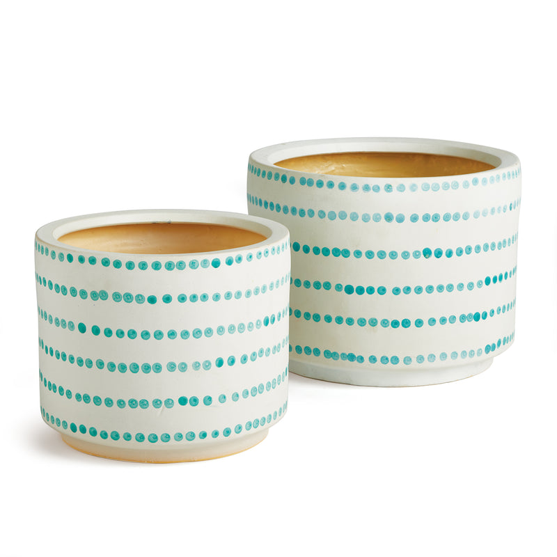 NAPA Home & Garden, PHOEBE HAND-PAINTED POTS, SET OF 2,N2SR05