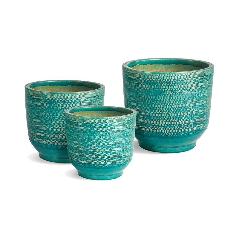 NAPA Home & Garden, MALIA POTS, SET OF 3,N2SR07