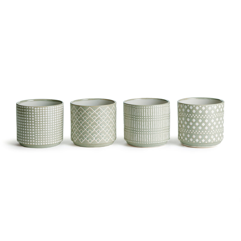 NAPA Home & Garden, CHASE POTS, SET OF 4,N2YG11GR