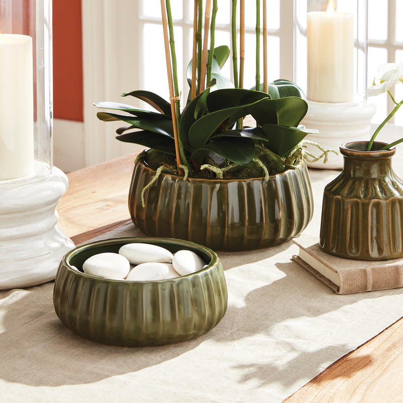 NAPA Home & Garden, BRITTANI DECORATIVE LOW BOWLS, SET OF 2,N3DJ17GR