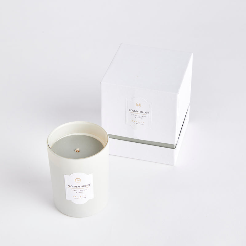 NAPA Home & Garden, ESTATE SOY WAX CANDLE GOLDEN GROVE,N3EC01