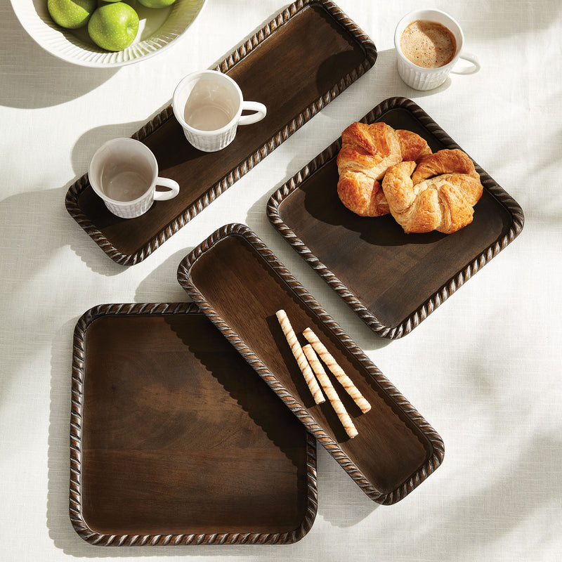 NAPA Home & Garden, LANGLEY SQUARE TRAYS, SET OF 2,N3EP14GY