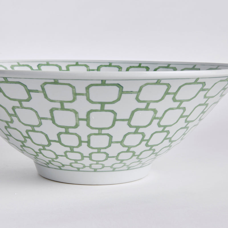 NAPA Home & Garden, IMPERIAL LINK DECORATIVE BOWL,N3FG20