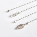 NAPA Home & Garden Leaf Swizzle Sticks