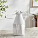 NAPA Home & Garden, CASCINA DECORATIVE PITCHER LARGE,N3MG31WH