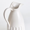 NAPA Home & Garden, CASCINA DECORATIVE PITCHER LARGE,N3MG31WH