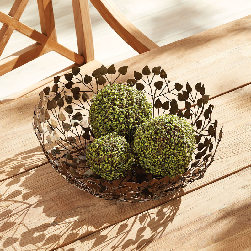 NAPA Home & Garden, WILLOW DECORATIVE BOWL,N3ML02