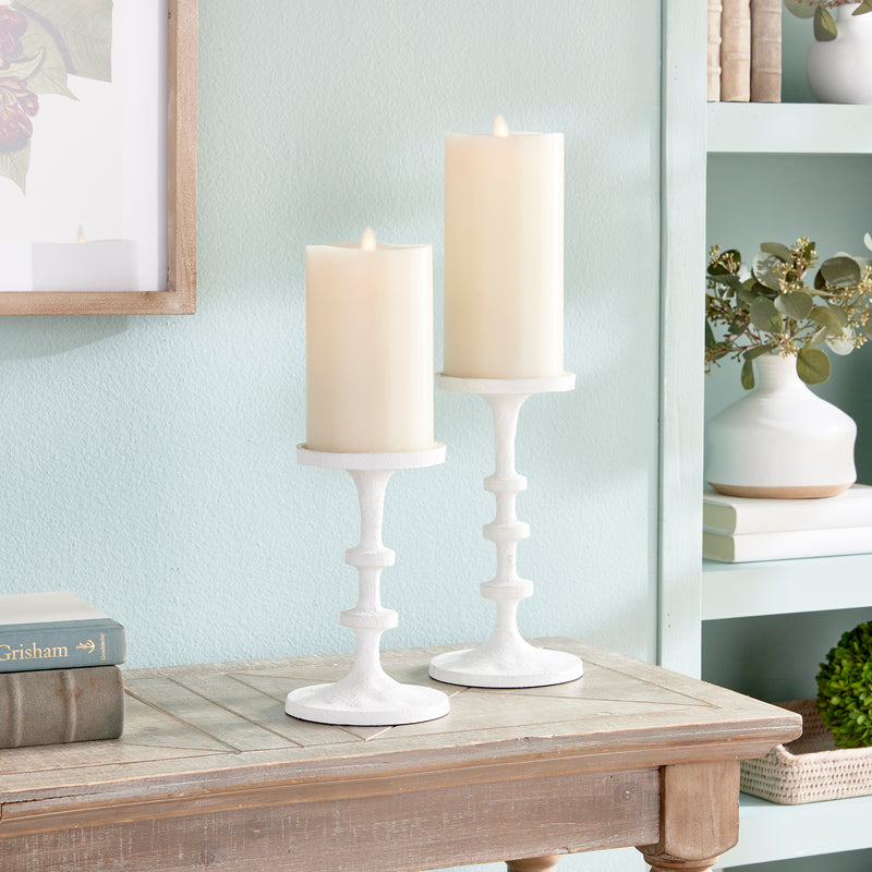 NAPA Home & Garden, ABACUS PETITE CANDLE STANDS, SET OF 2,N3RB05WH