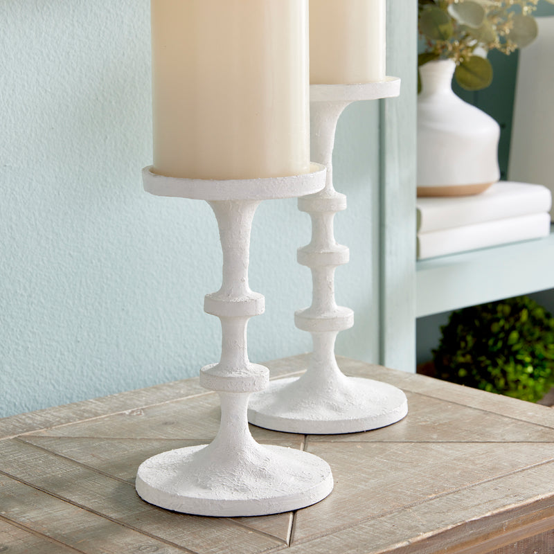 NAPA Home & Garden, ABACUS PETITE CANDLE STANDS, SET OF 2,N3RB05WH