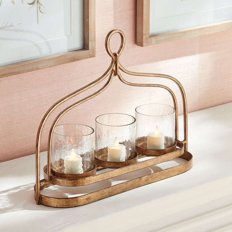 NAPA Home & Garden, AMARA 3-CANDLE HURRICANE,N3SE09