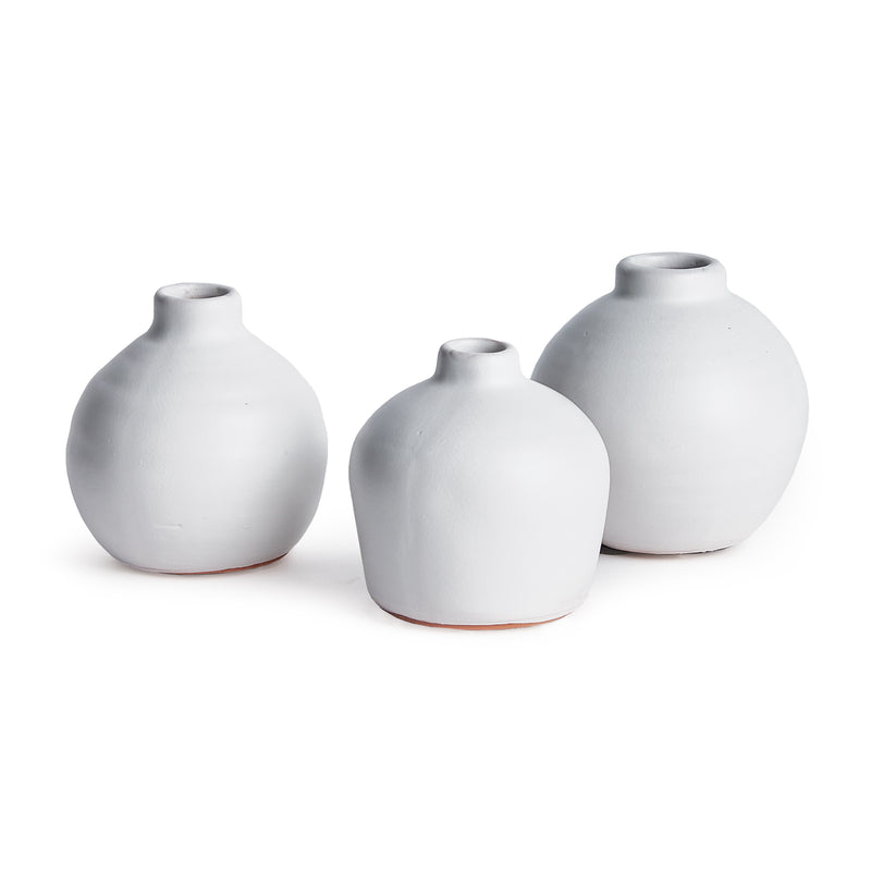 NAPA Home & Garden, KASSI BUD VASES, SET OF 3,N3SX12WH